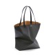 LOEWE XL Puzzle Fold Tote Bag In Calfskin - Black