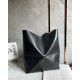 LOEWE XL Puzzle Fold Tote Bag In Calfskin - Black