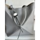 LOEWE XL Puzzle Fold Tote Bag In Calfskin - Pearl Grey