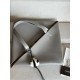 LOEWE XL Puzzle Fold Tote Bag In Calfskin - Pearl Grey