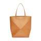 LOEWE XL Puzzle Fold Tote Bag In Calfskin - Warm Desert