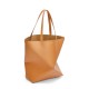 LOEWE XL Puzzle Fold Tote Bag In Calfskin - Warm Desert