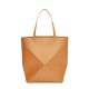 LOEWE XL Puzzle Fold Tote Bag In Calfskin - Warm Desert