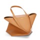 LOEWE XL Puzzle Fold Tote Bag In Calfskin - Warm Desert