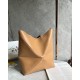 LOEWE XL Puzzle Fold Tote Bag In Calfskin - Warm Desert