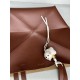 LOEWE XL Puzzle Fold Tote Bag In Calfskin - Brownie