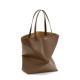 LOEWE XL Puzzle Fold Tote Bag In Calfskin - Umber