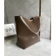 LOEWE XL Puzzle Fold Tote Bag In Calfskin - Umber