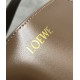 LOEWE XL Puzzle Fold Tote Bag In Calfskin - Umber