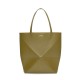 LOEWE XL Puzzle Fold Tote Bag In Calfskin - Olive