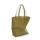 LOEWE XL Puzzle Fold Tote Bag In Calfskin - Olive