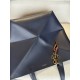 LOEWE XL Puzzle Fold Tote Bag In Calfskin - Abyss Blue