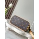 Louis Vuitton Nano Alma Handbag in Monogram Coated Canvas