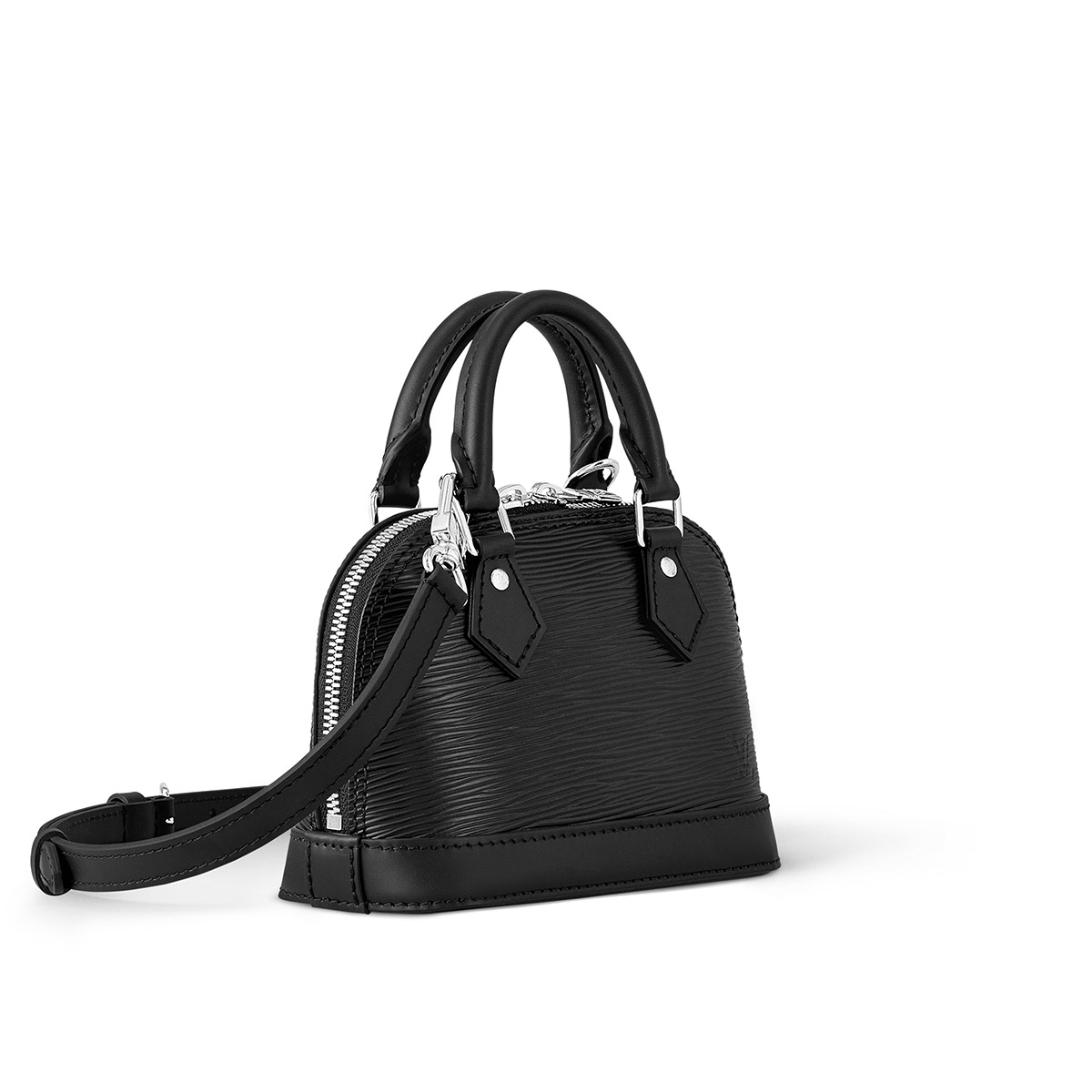 Louis Vuitton Nano Alma Handbag in Epi Leather - Black