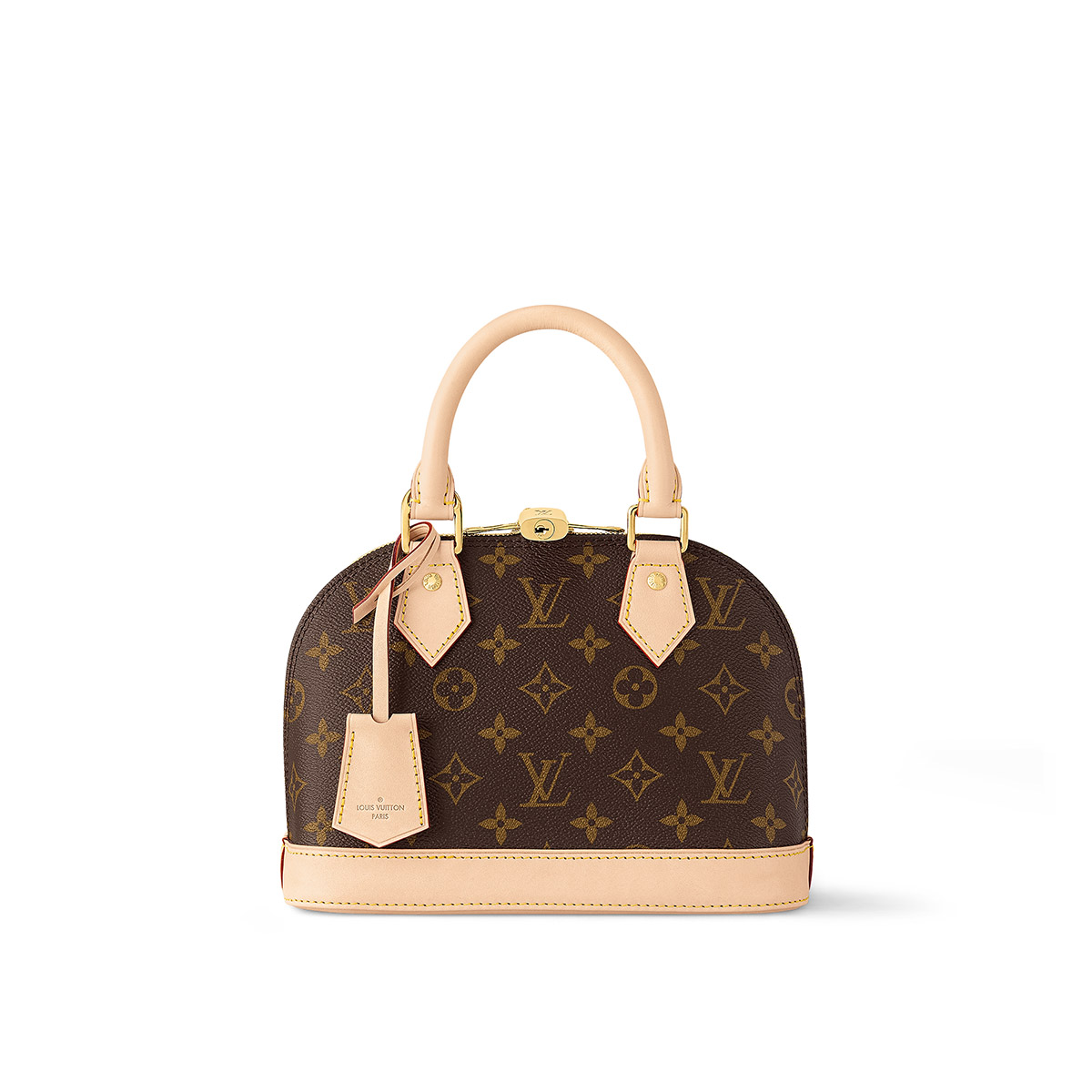 Louis Vuitton Alma BB Handbag in Monogram Coated Canvas