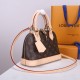 Louis Vuitton Alma BB Handbag in Monogram Coated Canvas