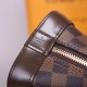 Louis Vuitton Alma BB Handbag in Damier Ebene Coated Canvas