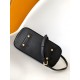 Louis Vuitton Alma BB Handbag in Smooth Calfskin - Black & Monogram