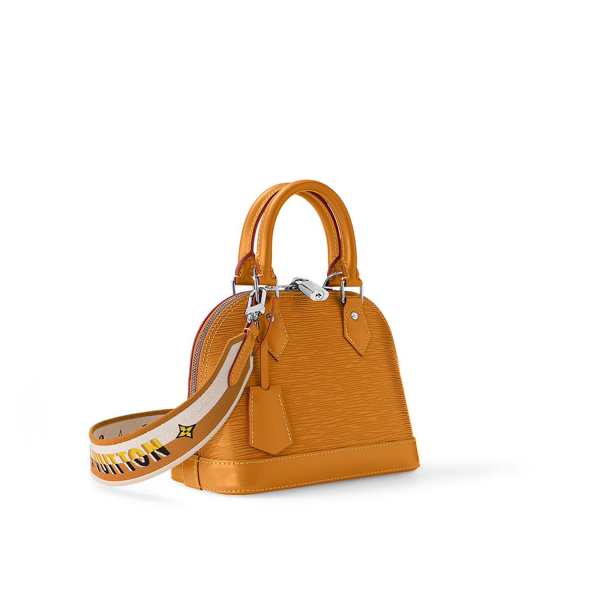 Louis Vuitton Alma BB Handbag in Epi Leather - Gold Honey