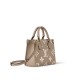 Louis Vuitton OnTheGo BB Toto Bag in Bicolor Monogram Empreinte Leather - Gray/Cream