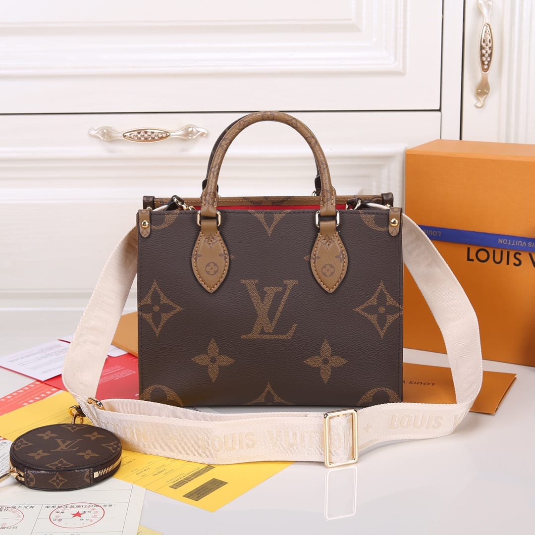 Louis Vuitton OnTheGo PM Toto Bag in Monogram Canvas