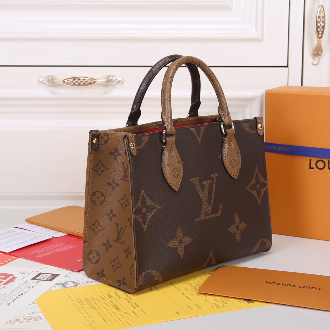 Louis Vuitton OnTheGo PM Toto Bag in Monogram Canvas