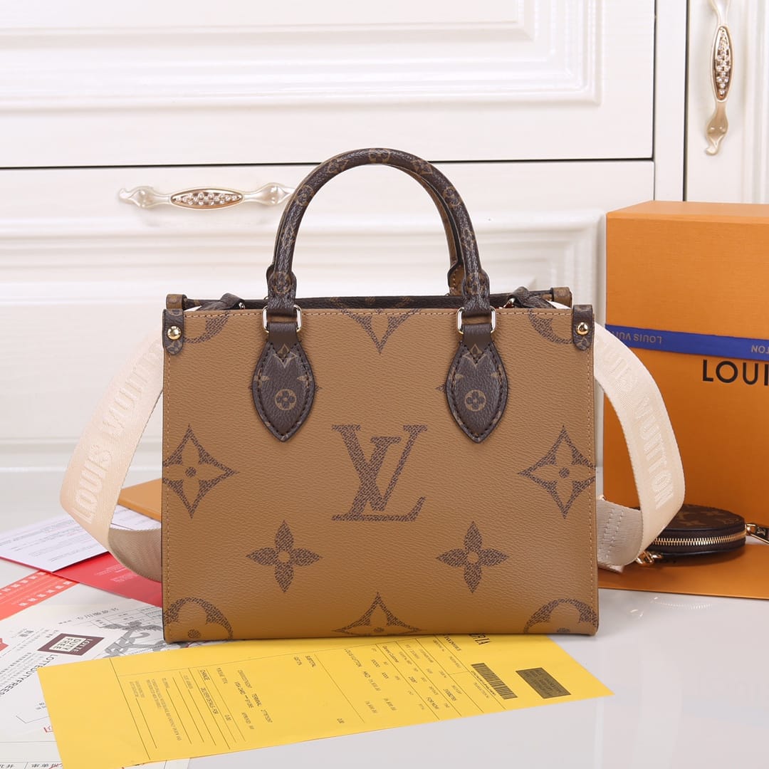 Louis Vuitton OnTheGo PM Toto Bag in Monogram Canvas