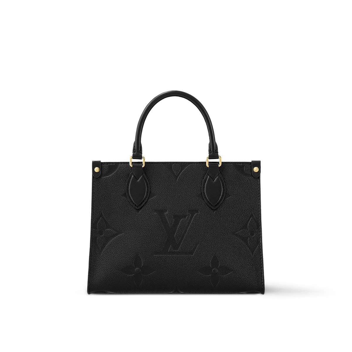 Louis Vuitton OnTheGo PM Toto Bag in Monogram Empreinte Leather - Black