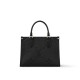 Louis Vuitton OnTheGo PM Toto Bag in Monogram Empreinte Leather - Black