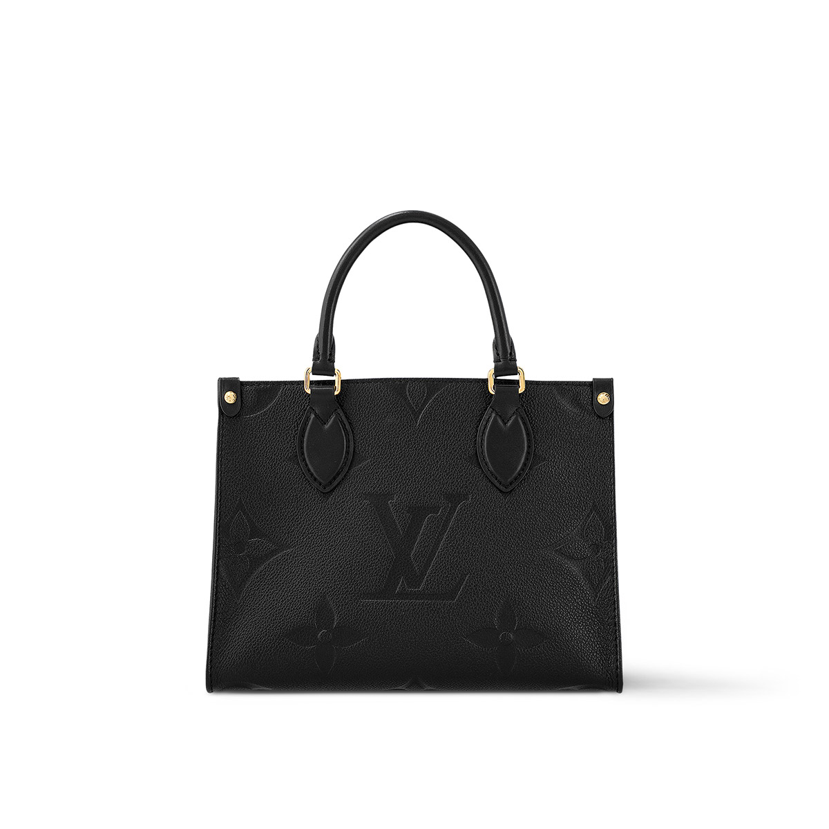 Louis Vuitton OnTheGo PM Toto Bag in Monogram Empreinte Leather - Black