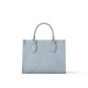 Louis Vuitton OnTheGo PM Toto Bag in Monogram Empreinte Leather - Blue