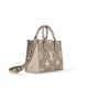 Louis Vuitton OnTheGo PM Toto Bag in Bicolor Monogram Empreinte Leather - Beige/Cream