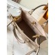 Louis Vuitton OnTheGo PM Toto Bag in Bicolor Monogram Empreinte Leather - Beige/Cream