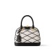 Louis Vuitton Alma BB Handbag in Malletage Leather - White