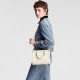 Louis Vuitton OnTheGo PM Toto Bag in Bicolor Monogram Empreinte Leather - Latte/Candy Blue