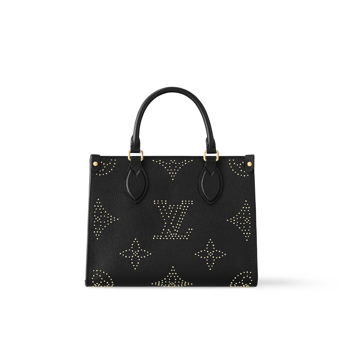 Louis Vuitton OnTheGo PM Toto Bag in Monogram Empreinte Leather - Black