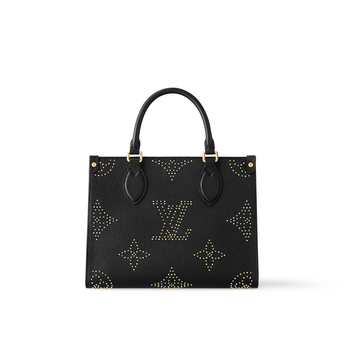 Louis Vuitton OnTheGo PM Toto Bag in Monogram Empreinte Leather - Black