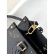 Louis Vuitton OnTheGo PM Toto Bag in Monogram Empreinte Leather - Black