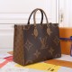 Louis Vuitton OnTheGo MM Toto Bag in Monogram Canvas