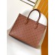 Louis Vuitton OnTheGo MM Toto Bag in Monogram Empreinte Leather - Cognac Brown