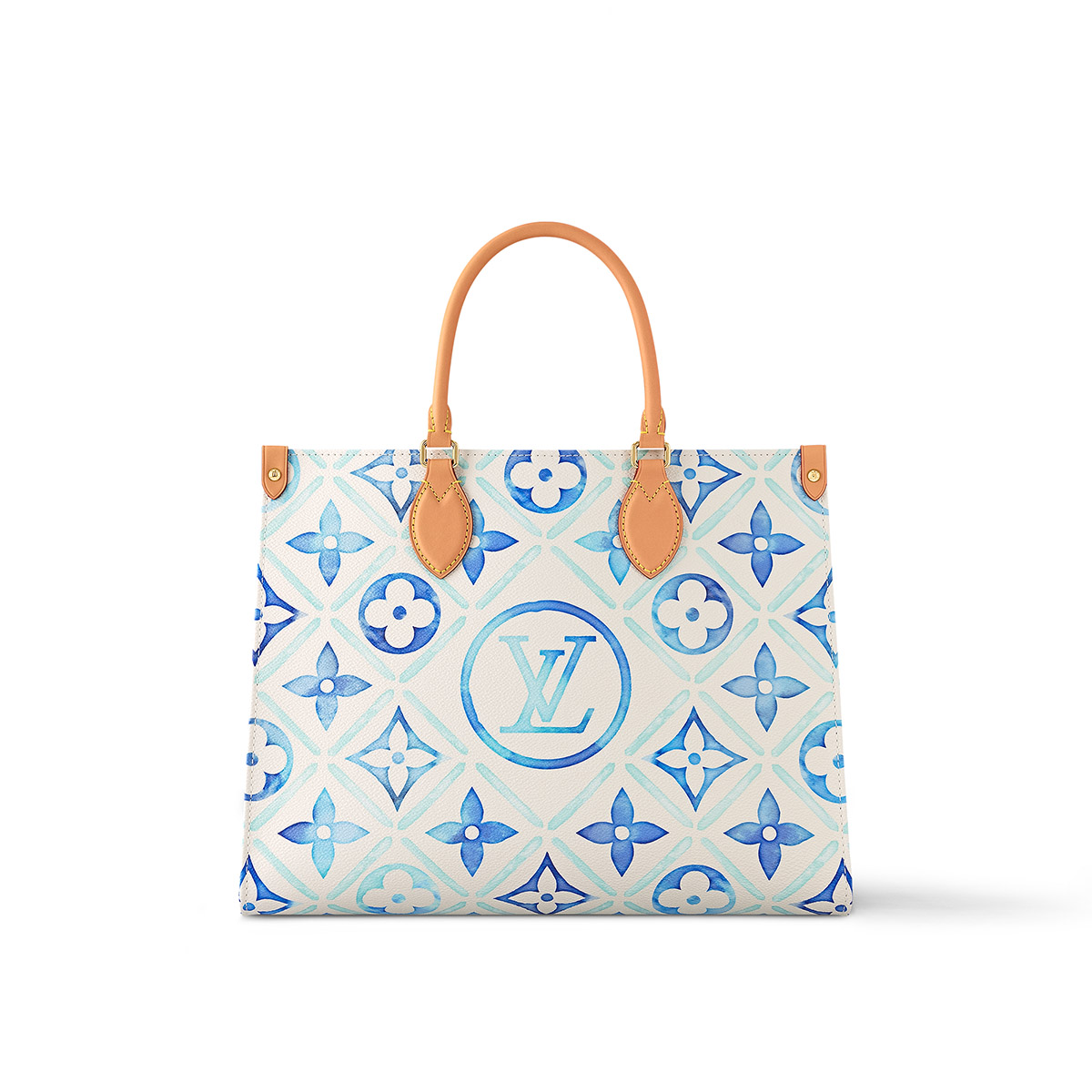 Louis Vuitton OnTheGo MM Toto Bag in Monogram Tiles Canvas