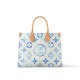 Louis Vuitton OnTheGo MM Toto Bag in Monogram Tiles Canvas