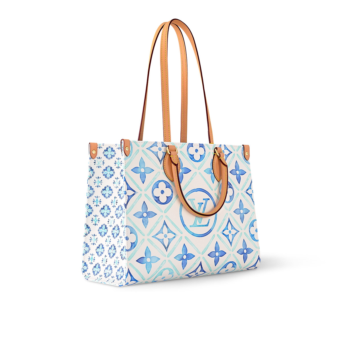 Louis Vuitton OnTheGo MM Toto Bag in Monogram Tiles Canvas