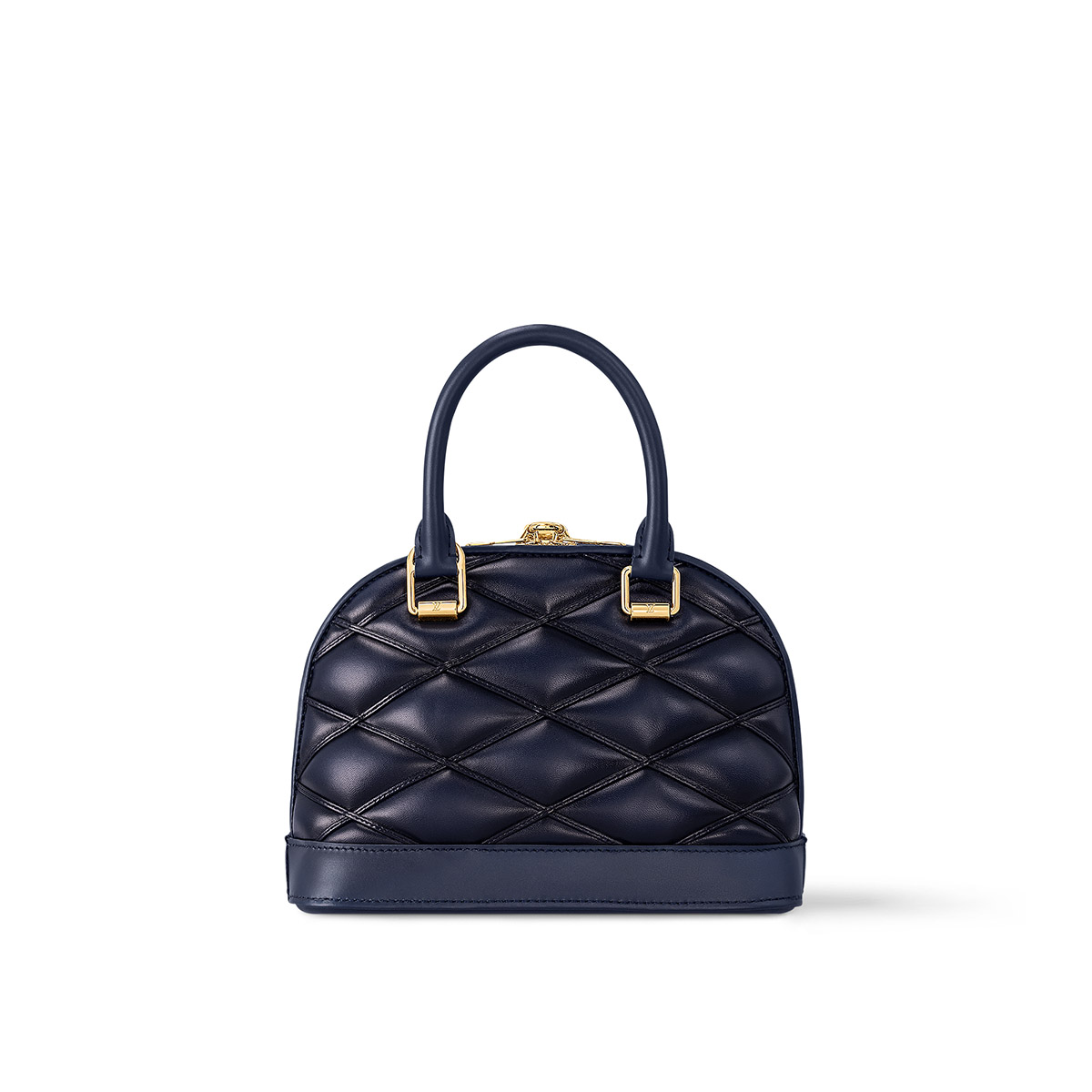 Louis Vuitton Alma BB Handbag in Malletage Leather - Bleu Marine