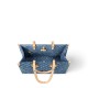 Louis Vuitton OnTheGo MM Toto Bag in Monogram Denim Canvas