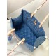 Louis Vuitton OnTheGo MM Toto Bag in Monogram Denim Canvas