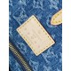 Louis Vuitton OnTheGo MM Toto Bag in Monogram Denim Canvas