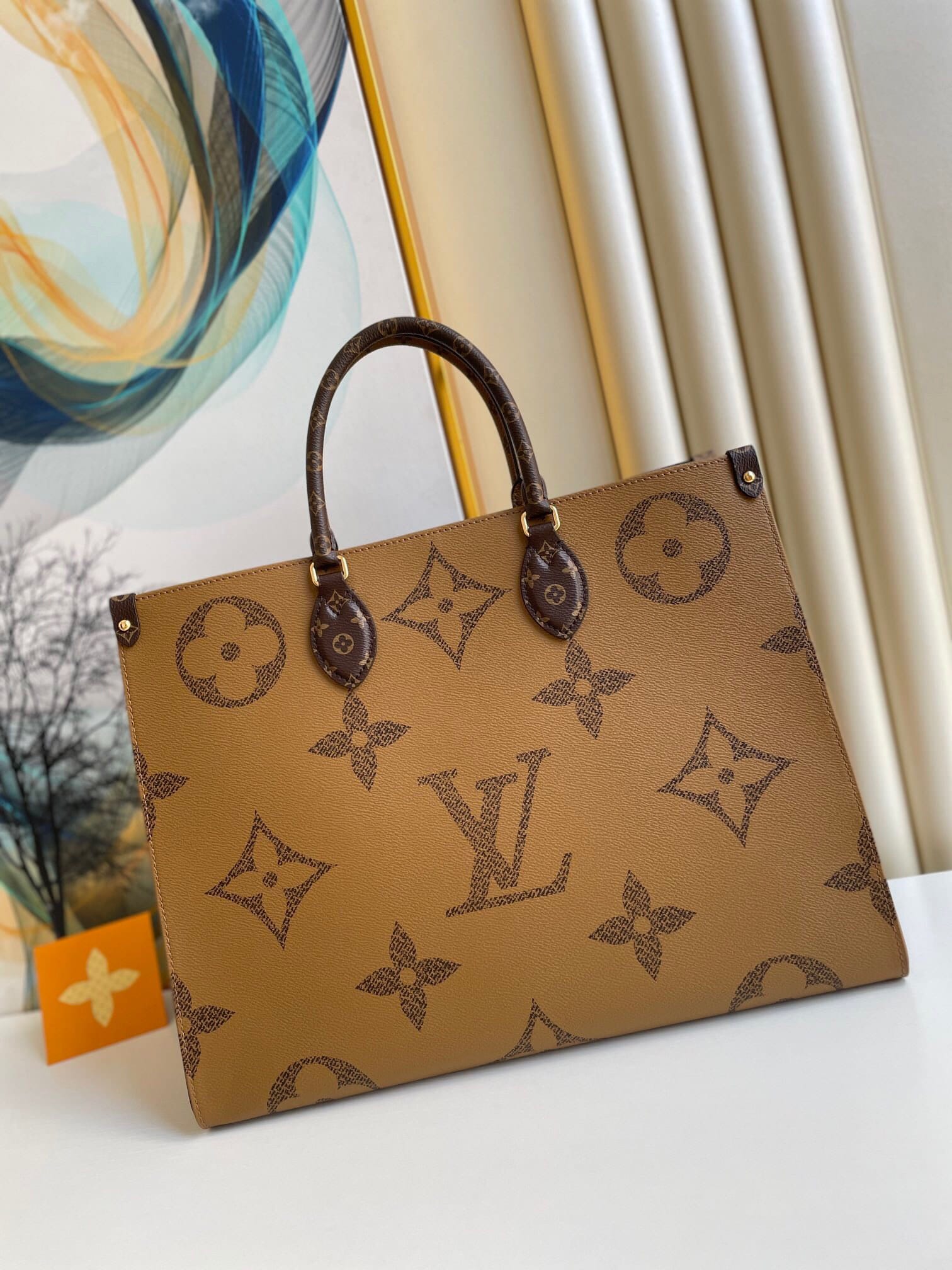 Louis Vuitton OnTheGo GM Toto Bag in Monogram Canvas