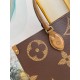 Louis Vuitton OnTheGo GM Toto Bag in Monogram Canvas