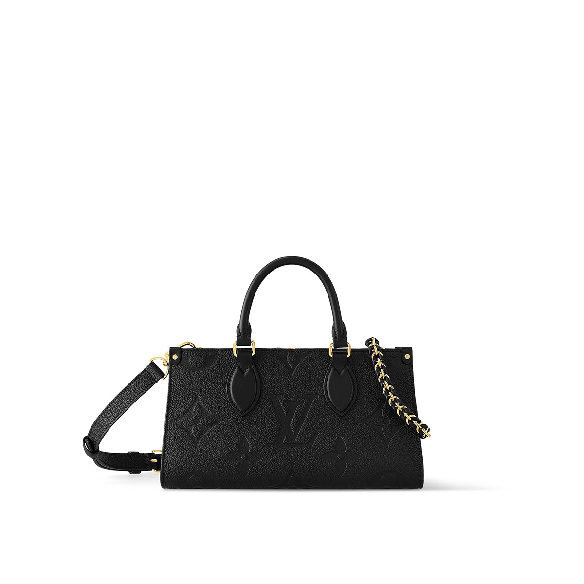 Louis Vuitton OnTheGo East West Toto Bag in Monogram Empreinte Leather - Black